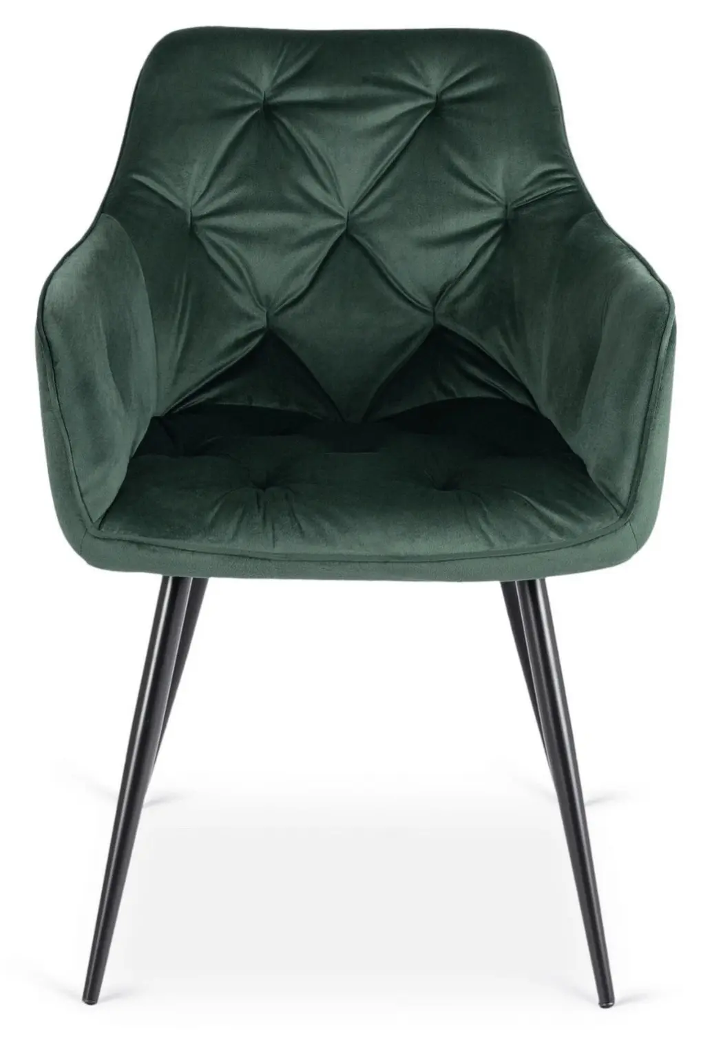 Стул Mebel Elite Modesto Velour (Green/Black) - 4