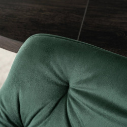Стул Mebel Elite Modesto Velour (Green/Black) Thumb
