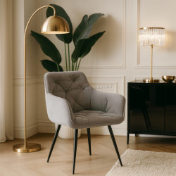 Scaun Mebel Elite Modesto (Grey/Black)