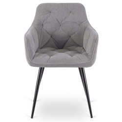 Scaun Mebel Elite Modesto (Grey/Black) Thumb