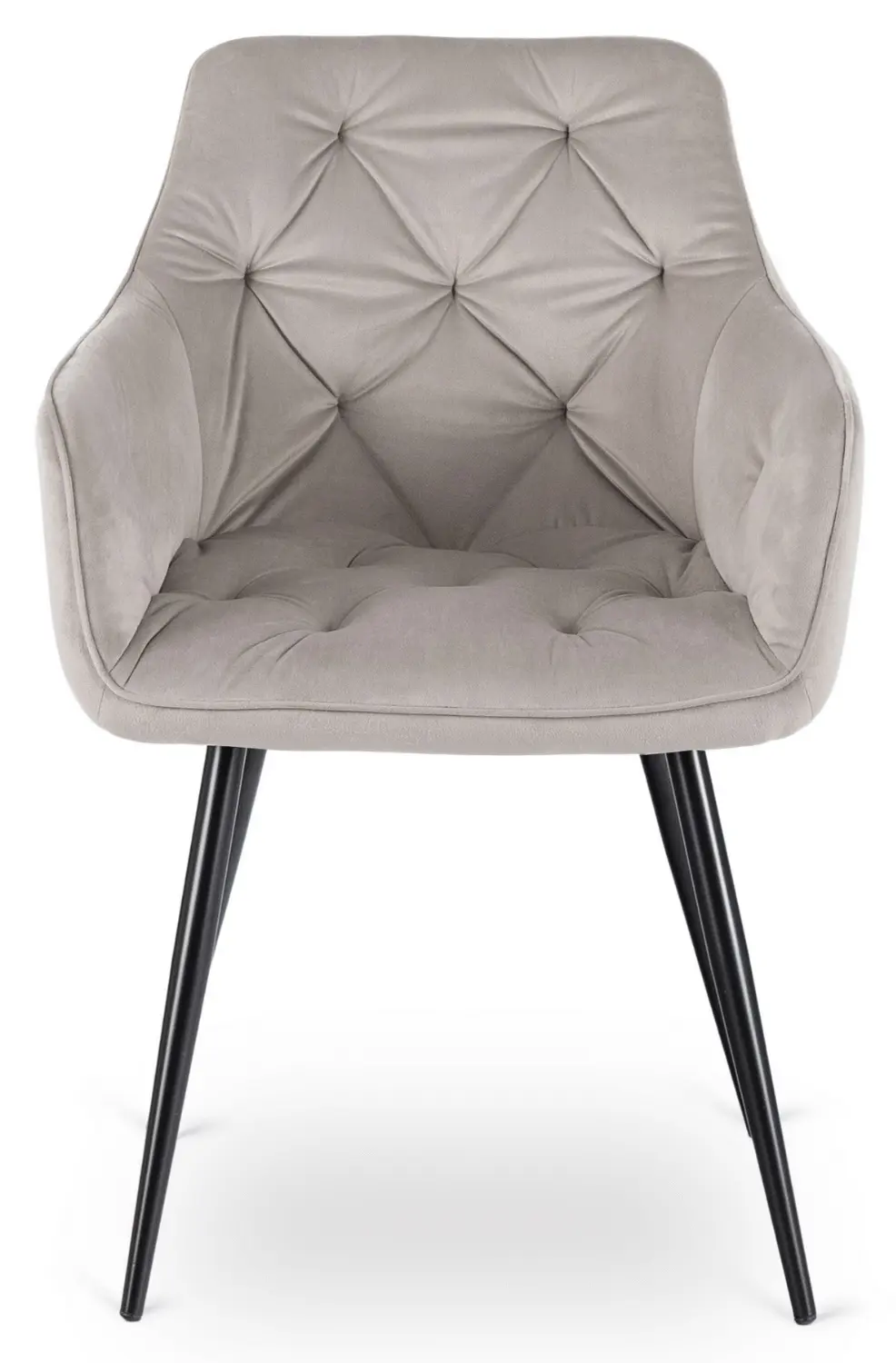 Scaun Mebel Elite Modesto Velour (Grey/Black)