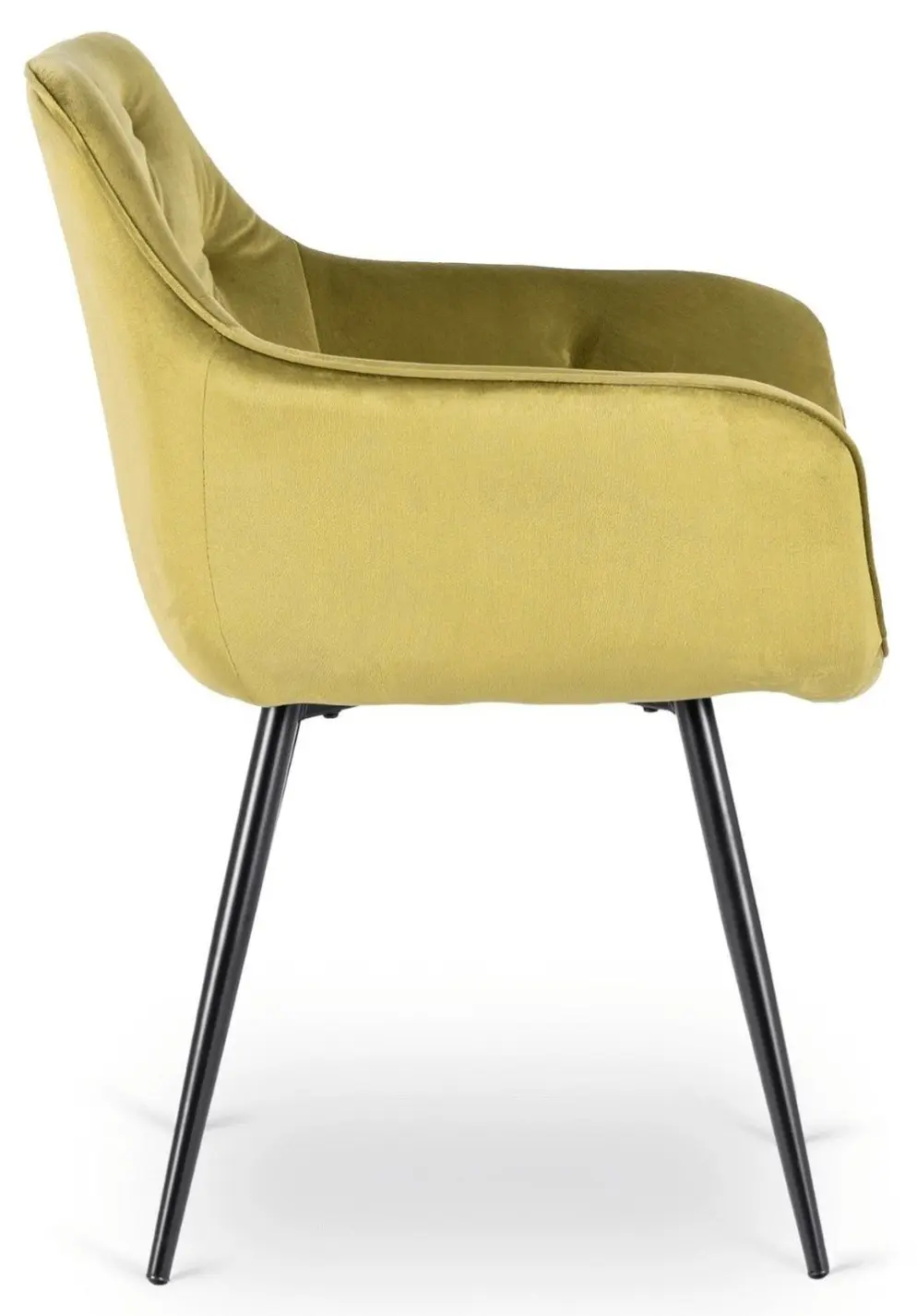 Scaun Mebel Elite Modesto Velour (Pistachio/Black)