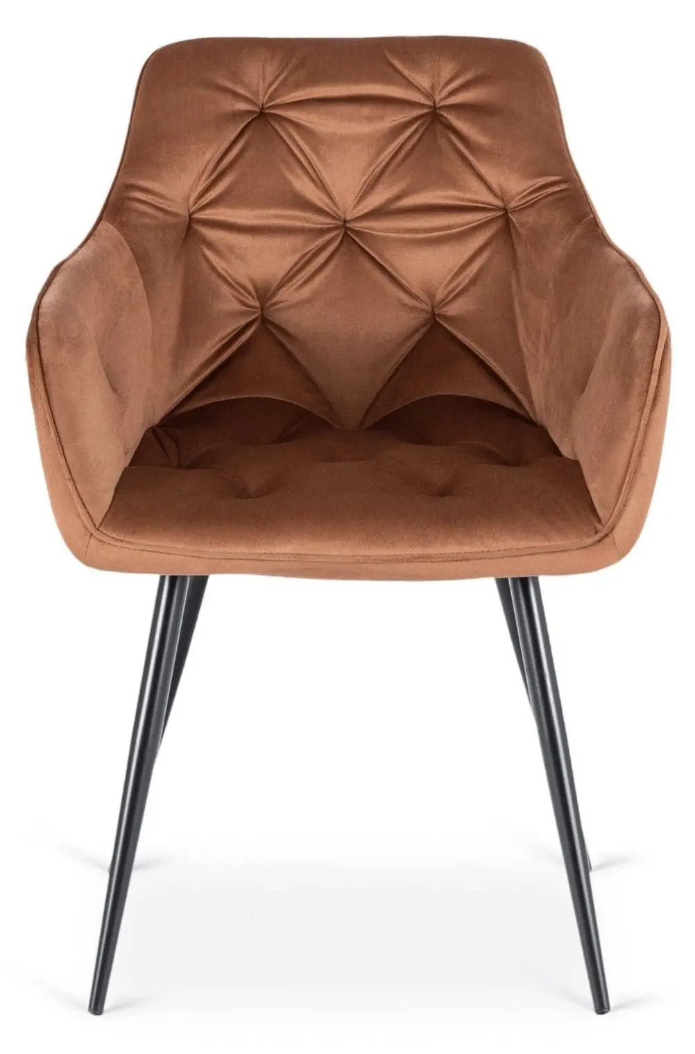 Scaun Mebel Elite Modesto Velour (Terracotta/Black)