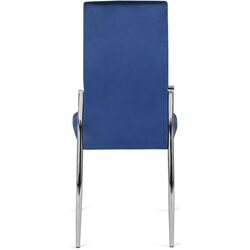 Scaun Mebel Elite Molly Velvet (Dark Blue/Silver) Thumb