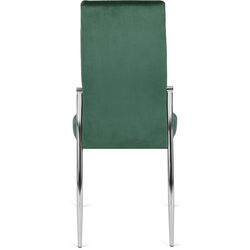 Scaun Mebel Elite Molly Velvet (Green/Silver) Thumb