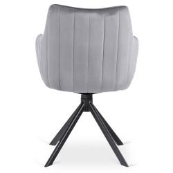 Стул Mebel Elite Mumbai 2 (Grey/Black) Thumb