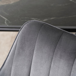 Стул Mebel Elite Mumbai 2 (Grey/Black) Thumb