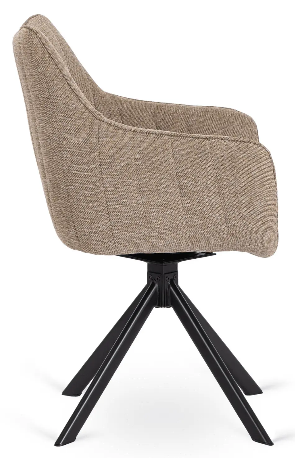 Стул Mebel Elite Mumbai (Beige/Black) - 3