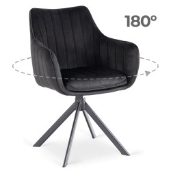 Стул Mebel Elite Mumbai (Black) Thumb