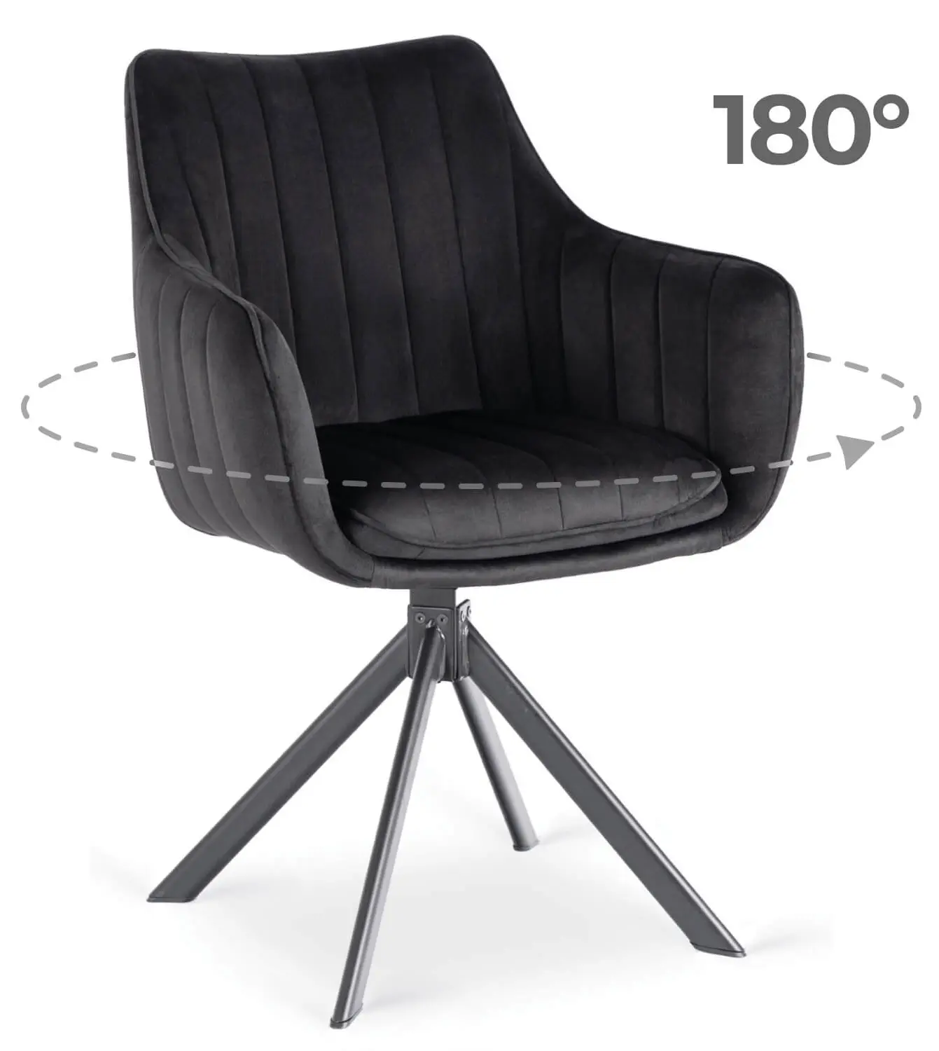 Стул Mebel Elite Mumbai (Black) - 2