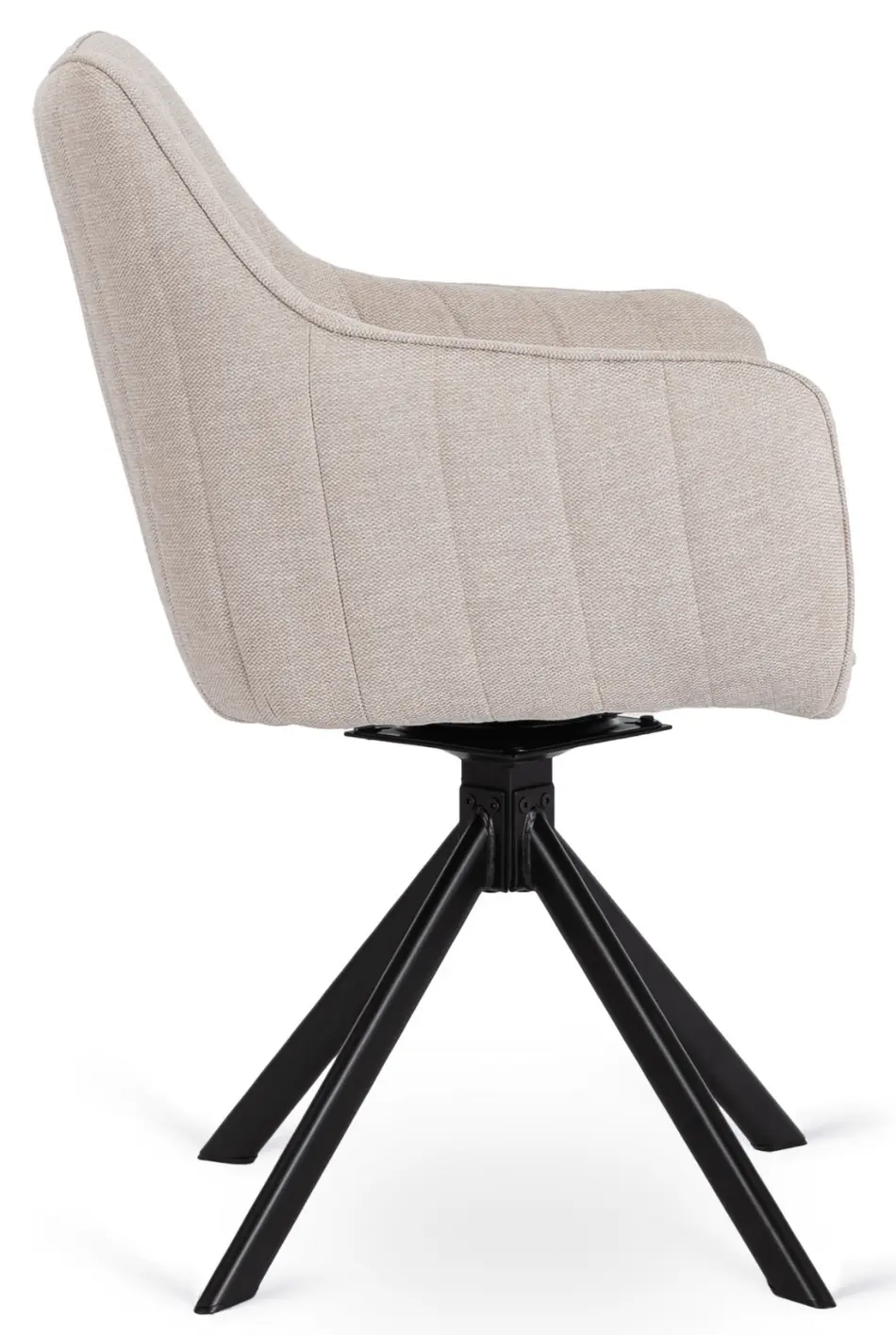 Стул Mebel Elite Mumbai (Cream/Black) - 3