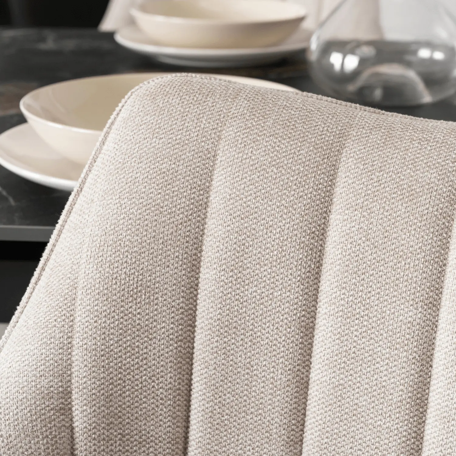 Стул Mebel Elite Mumbai (Cream/Black) - 6