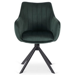 Scaun Mebel Elite Mumbai (Green/Black) Thumb