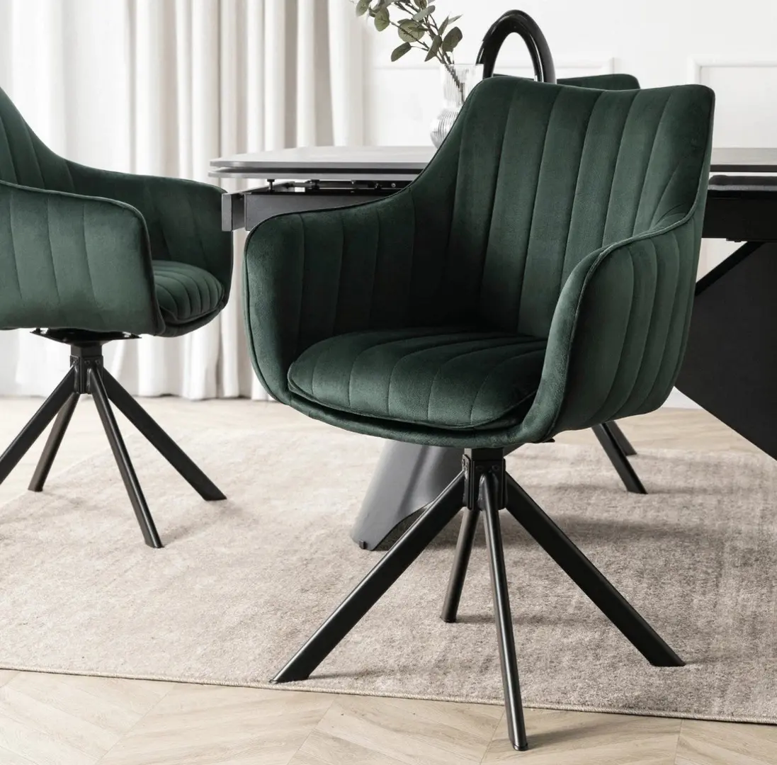 Scaun Mebel Elite Mumbai (Green/Black)