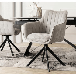 Стул Mebel Elite Mumbai (Grey/Black)