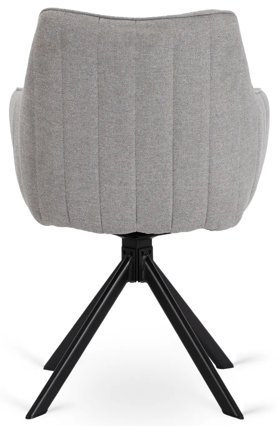 Стул Mebel Elite Mumbai (Grey/Black) - 5