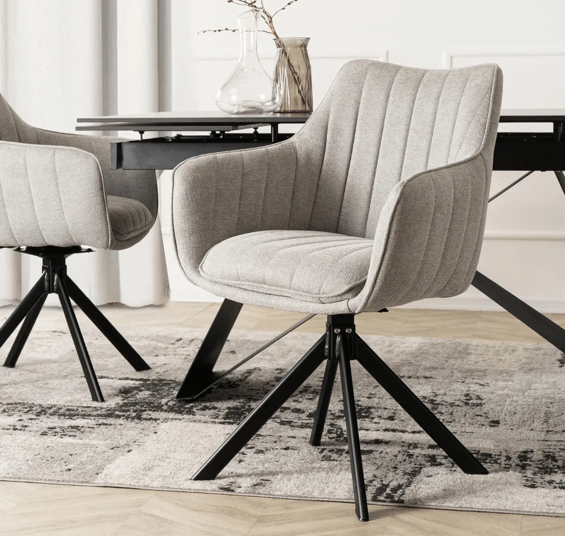 Стул Mebel Elite Mumbai (Grey/Black)