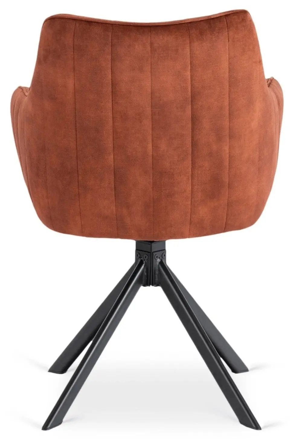 Scaun Mebel Elite Mumbai (Terracotta/Black) - 5