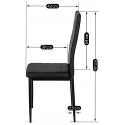 Стул Mebel Elite Naris (Black) Thumb