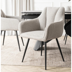 Стул Mebel Elite Nawara (Grey/Black)