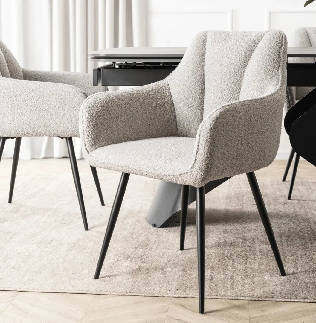 Scaun Mebel Elite Nawara (Grey/Black)