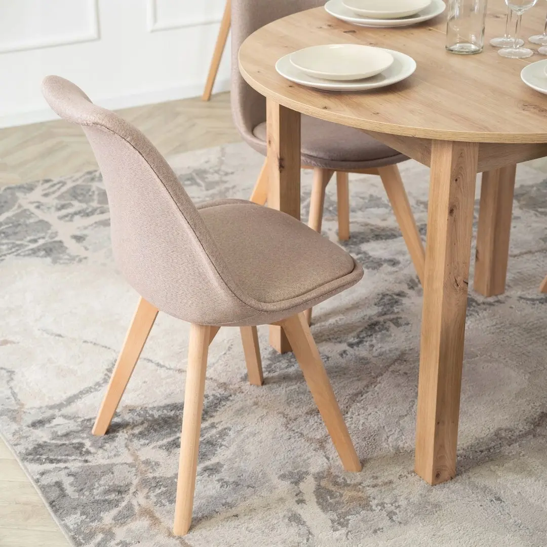 Scaun Mebel Elite Nevel (Beige/Oak)