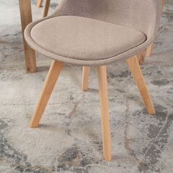 Scaun Mebel Elite Nevel (Beige/Oak) Thumb