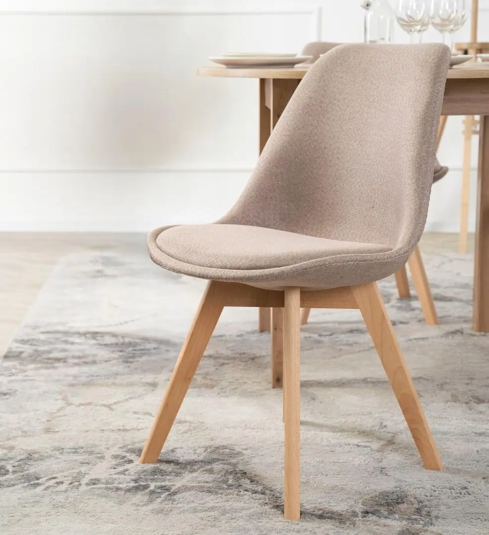 Scaun Mebel Elite Nevel (Beige/Oak)