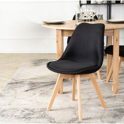 Scaun Mebel Elite Nevel (Black/Oak)