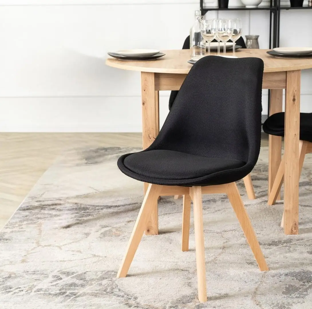 Стул Mebel Elite Nevel (Black/Oak)