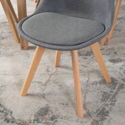 Scaun Mebel Elite Nevel (Grey/Oak) Thumb