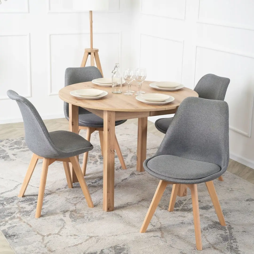 Scaun Mebel Elite Nevel (Grey/Oak)