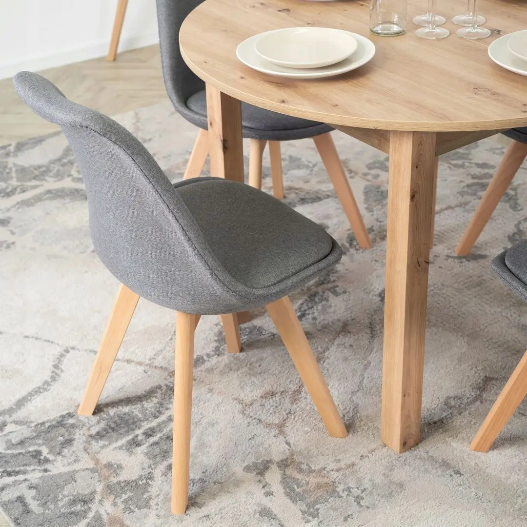 Scaun Mebel Elite Nevel (Grey/Oak)