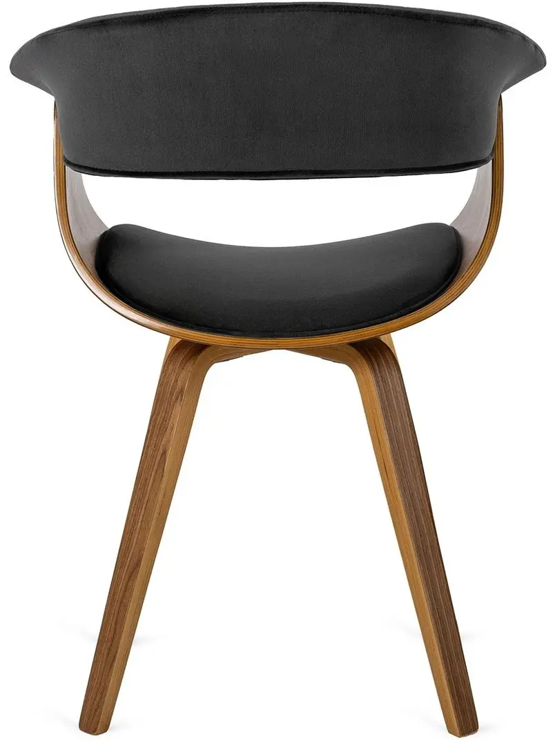 Scaun Mebel Elite Ohio 2 (Black/Walnut)