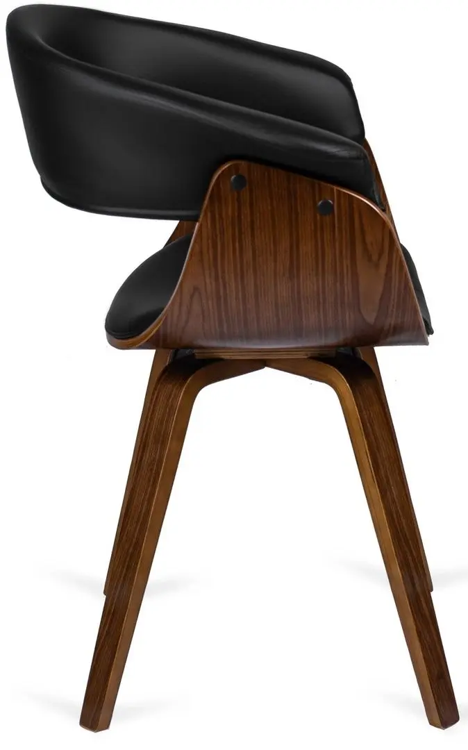 Стул Mebel Elite Ohio (Black/Walnut)