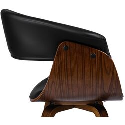 Стул Mebel Elite Ohio (Black/Walnut) Thumb