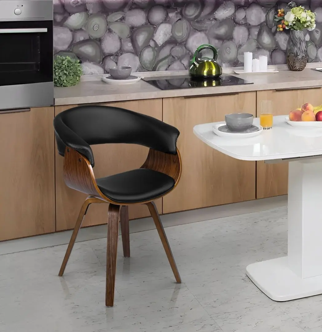 Стул Mebel Elite Ohio (Black/Walnut)