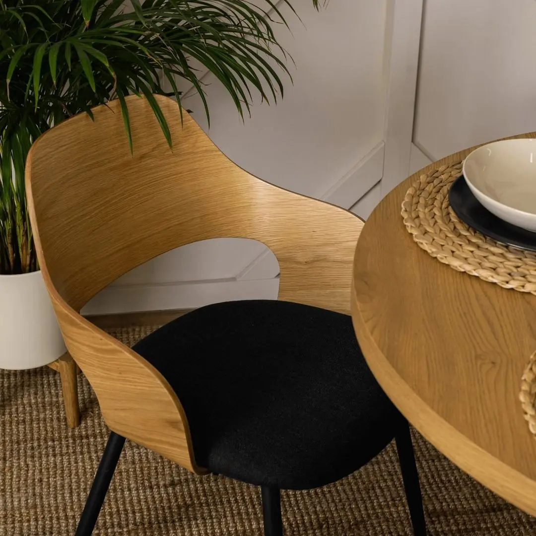 Scaun Mebel Elite Orbi (Craft Oak Golden/Black) - 9