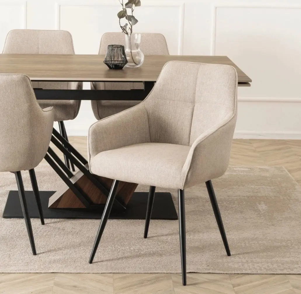 Scaun Mebel Elite Palma (Beige/Black)