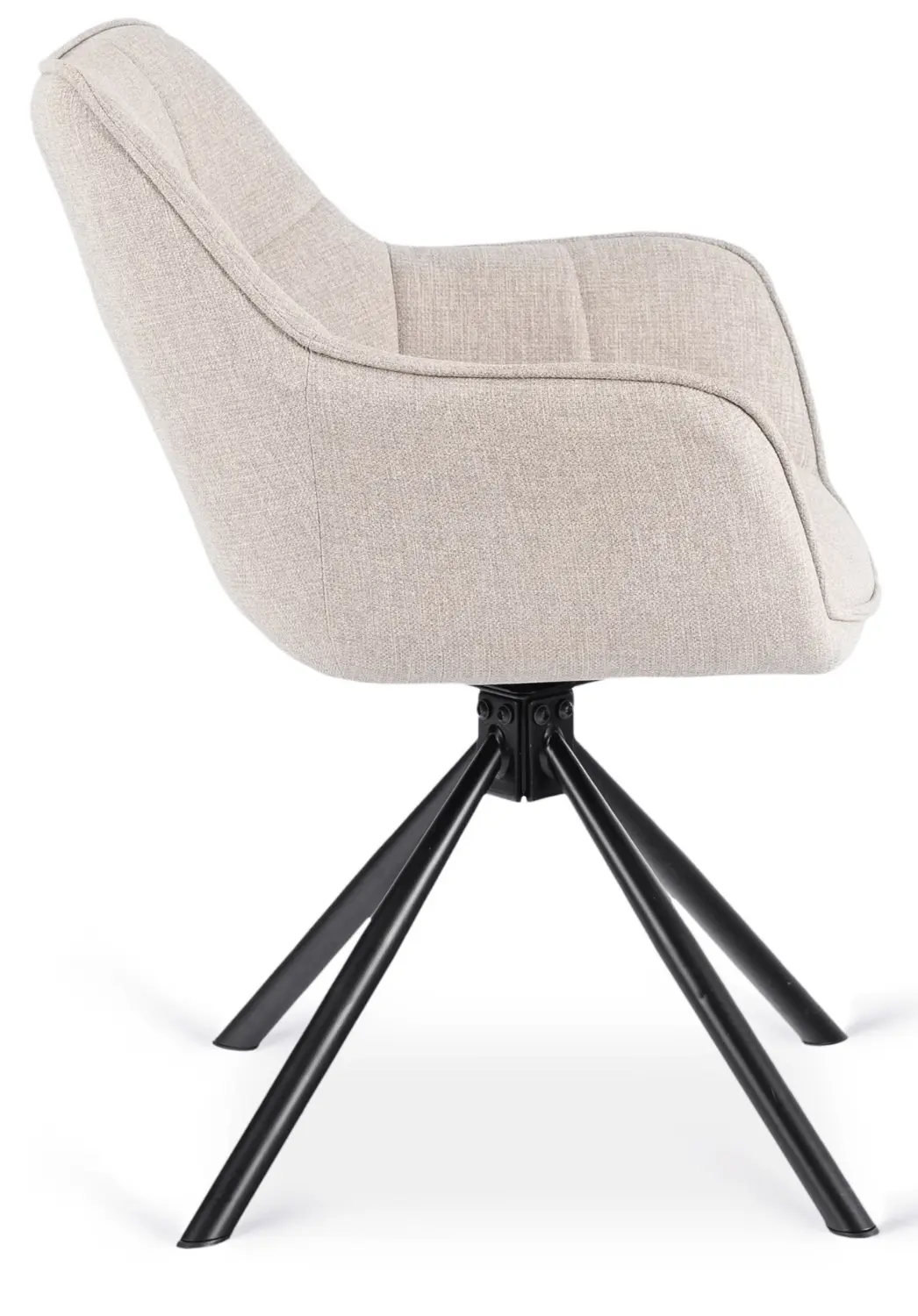 Scaun Mebel Elite Peony 2 (Beige/Black)