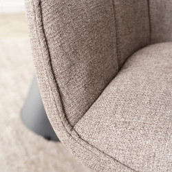 Scaun Mebel Elite Peony 2 (Cappuccino/Black) Thumb