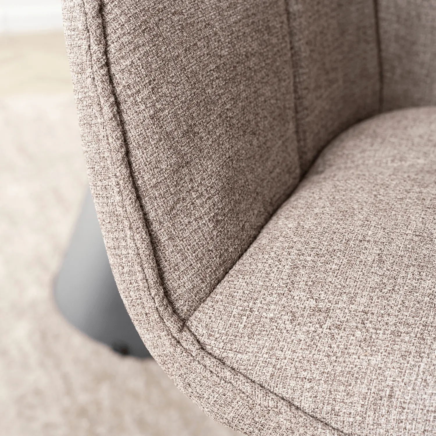 Scaun Mebel Elite Peony 2 (Cappuccino/Black)