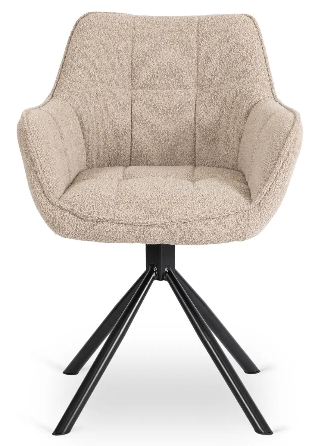 Стул Mebel Elite Peony (Beige/Black)