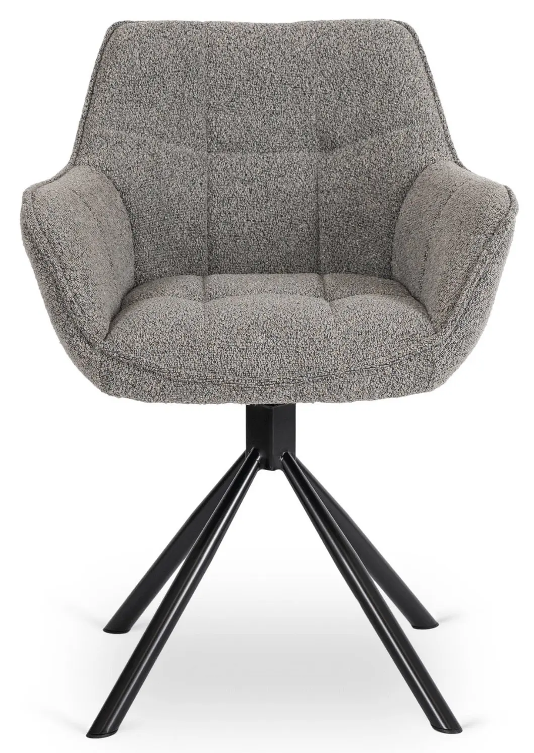 Стул Mebel Elite Peony (Grey/Black) - 3