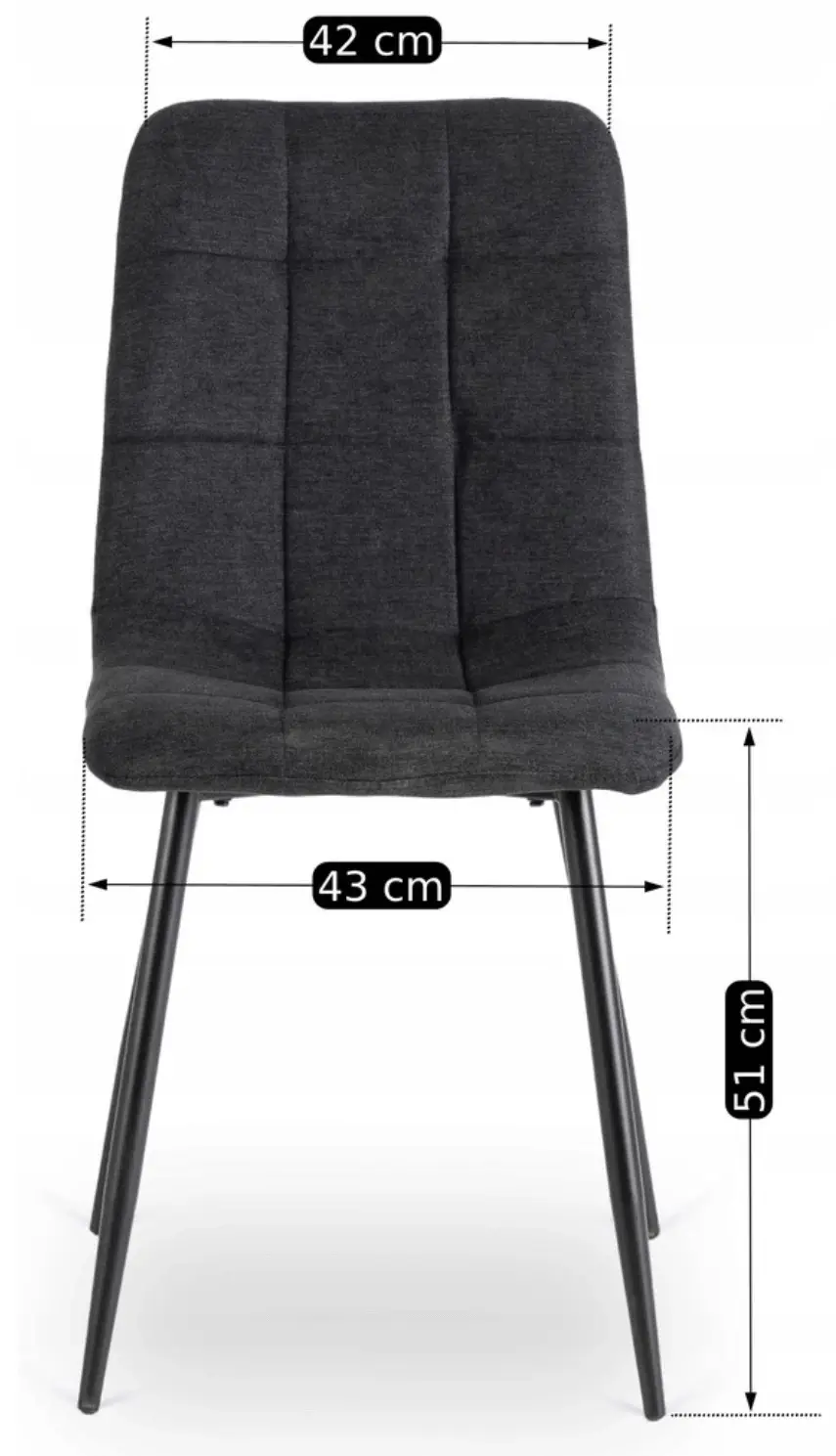 Стул Mebel Elite Peru 2 (Black) - 7