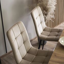 Scaun Mebel Elite Peru (Beige/Black) Thumb