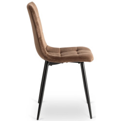 Стул Mebel Elite Peru (Brown/Black) Thumb