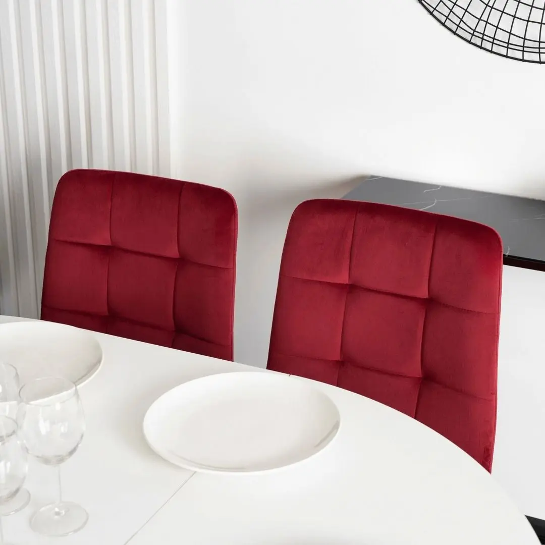 Scaun Mebel Elite Peru (Burgundy/Black) - 10
