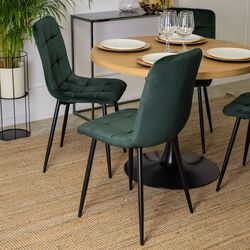 Стул Mebel Elite Peru (Green/Black) Thumb