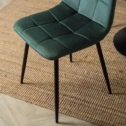 Стул Mebel Elite Peru (Green/Black) Thumb